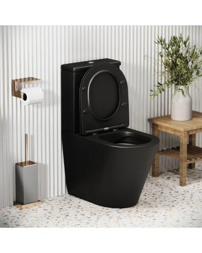 Унитаз-компакт безободковый с сиденьем микролифт Grossman GR-4480BMS