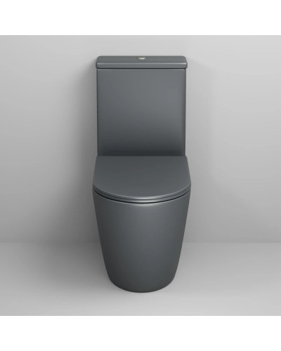 Унитаз-компакт безободковый с сиденьем микролифт Grossman GR-4480GMS