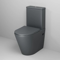 Унитаз-компакт безободковый с сиденьем микролифт Grossman GR-4480GMS