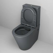 Унитаз-компакт безободковый с сиденьем микролифт Grossman GR-4480GMS