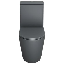 Унитаз-компакт безободковый с сиденьем микролифт Grossman GR-4480GMS