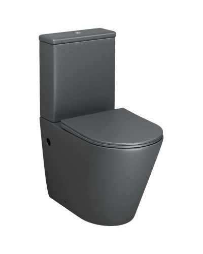 Унитаз-компакт безободковый с сиденьем микролифт Grossman GR-4480GMS