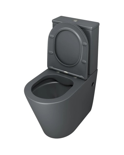 Унитаз-компакт безободковый с сиденьем микролифт Grossman GR-4480GMS