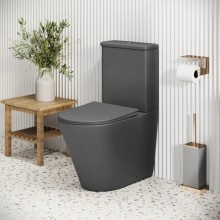 Унитаз-компакт безободковый с сиденьем микролифт Grossman GR-4480GMS