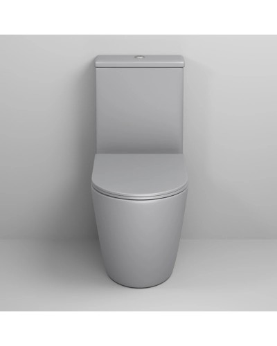 Унитаз-компакт безободковый с сиденьем микролифт Grossman GR-4480GLMS