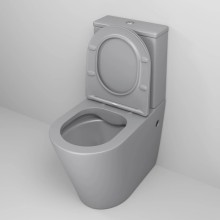 Унитаз-компакт безободковый с сиденьем микролифт Grossman GR-4480GLMS