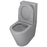 Унитаз-компакт безободковый с сиденьем микролифт Grossman GR-4480GLMS
