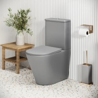 Унитаз-компакт безободковый с сиденьем микролифт Grossman GR-4480GLMS