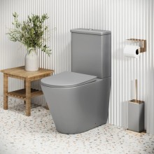 Унитаз-компакт безободковый с сиденьем микролифт Grossman GR-4480GLMS