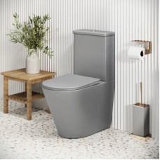 Унитаз-компакт безободковый с сиденьем микролифт Grossman GR-4480GLMS