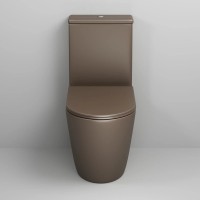 Унитаз-компакт безободковый с сиденьем микролифт Grossman GR-4480BRMS