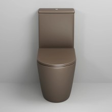 Унитаз-компакт безободковый с сиденьем микролифт Grossman GR-4480BRMS