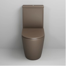 Унитаз-компакт безободковый с сиденьем микролифт Grossman GR-4480BRMS