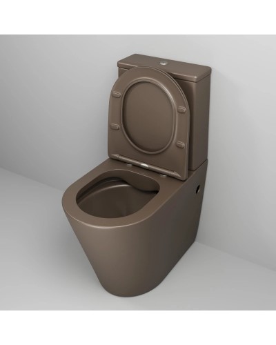 Унитаз-компакт безободковый с сиденьем микролифт Grossman GR-4480BRMS