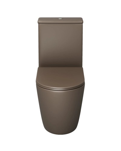 Унитаз-компакт безободковый с сиденьем микролифт Grossman GR-4480BRMS