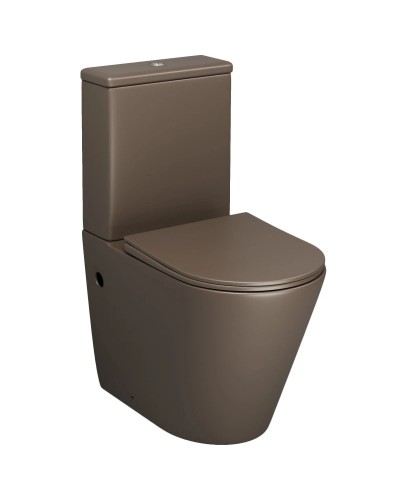 Унитаз-компакт безободковый с сиденьем микролифт Grossman GR-4480BRMS