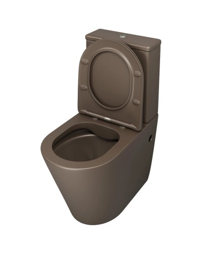 Унитаз-компакт безободковый с сиденьем микролифт Grossman GR-4480BRMS