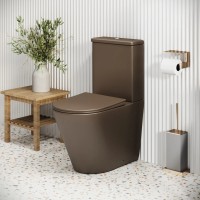 Унитаз-компакт безободковый с сиденьем микролифт Grossman GR-4480BRMS