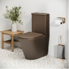 Унитаз-компакт безободковый с сиденьем микролифт Grossman GR-4480BRMS