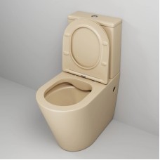 Унитаз-компакт безободковый с сиденьем микролифт Grossman GR-4480BEMS