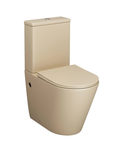 Унитаз-компакт безободковый с сиденьем микролифт Grossman GR-4480BEMS