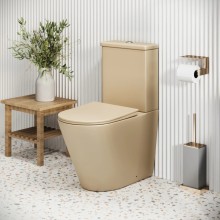 Унитаз-компакт безободковый с сиденьем микролифт Grossman GR-4480BEMS