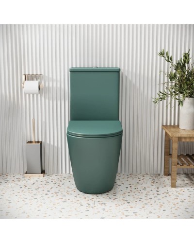 Унитаз-компакт безободковый с сиденьем микролифт Grossman GR-4480OLMS