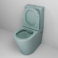 Унитаз-компакт безободковый с сиденьем микролифт Grossman GR-4480MNMS