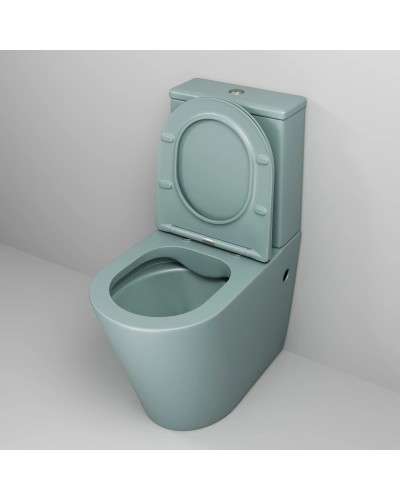 Унитаз-компакт безободковый с сиденьем микролифт Grossman GR-4480MNMS