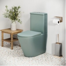 Унитаз-компакт безободковый с сиденьем микролифт Grossman GR-4480MNMS