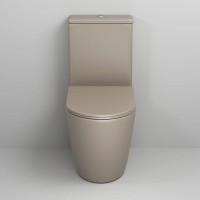 Унитаз-компакт безободковый с сиденьем микролифт Grossman GR-4480BRLMS