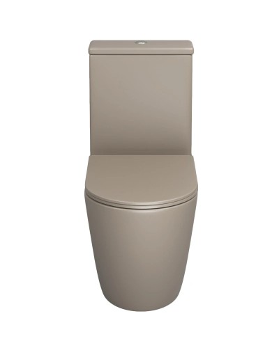 Унитаз-компакт безободковый с сиденьем микролифт Grossman GR-4480BRLMS