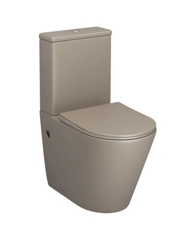 Унитаз-компакт безободковый с сиденьем микролифт Grossman GR-4480BRLMS