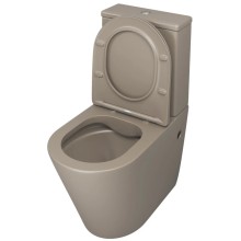 Унитаз-компакт безободковый с сиденьем микролифт Grossman GR-4480BRLMS