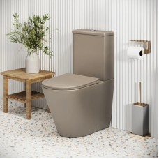 Унитаз-компакт безободковый с сиденьем микролифт Grossman GR-4480BRLMS