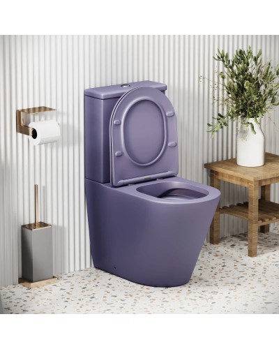 Унитаз-компакт безободковый с сиденьем микролифт Grossman GR-4480LIMS