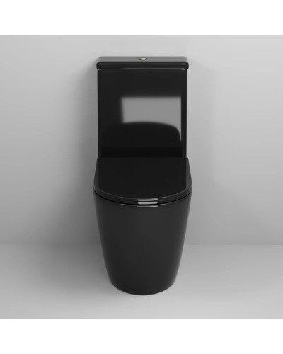 Унитаз-компакт безободковый с сиденьем микролифт Grossman GR-4480BS