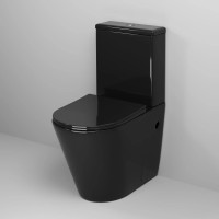 Унитаз-компакт безободковый с сиденьем микролифт Grossman GR-4480BS