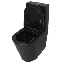 Унитаз-компакт безободковый с сиденьем микролифт Grossman GR-4480BS