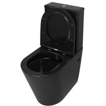 Унитаз-компакт безободковый с сиденьем микролифт Grossman GR-4480BS