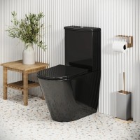 Унитаз-компакт безободковый с сиденьем микролифт Grossman GR-4480BS