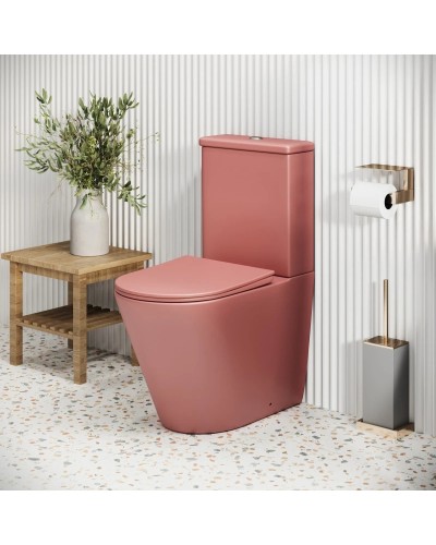 Унитаз-компакт безободковый с сиденьем микролифт Grossman GR-4480PIMS