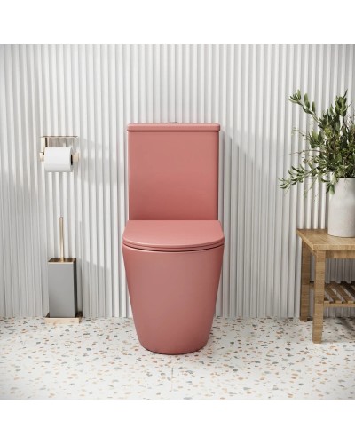 Унитаз-компакт безободковый с сиденьем микролифт Grossman GR-4480PIMS