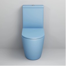 Унитаз-компакт безободковый с сиденьем микролифт Grossman GR-4480BSMS