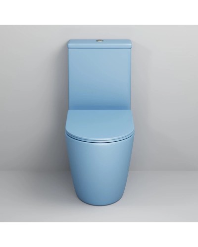 Унитаз-компакт безободковый с сиденьем микролифт Grossman GR-4480BSMS