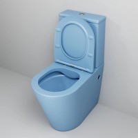 Унитаз-компакт безободковый с сиденьем микролифт Grossman GR-4480BSMS