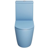 Унитаз-компакт безободковый с сиденьем микролифт Grossman GR-4480BSMS