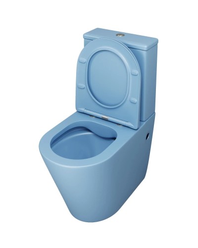 Унитаз-компакт безободковый с сиденьем микролифт Grossman GR-4480BSMS