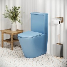 Унитаз-компакт безободковый с сиденьем микролифт Grossman GR-4480BSMS