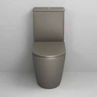 Унитаз-компакт безободковый с сиденьем микролифт Grossman GR-4480GSMS